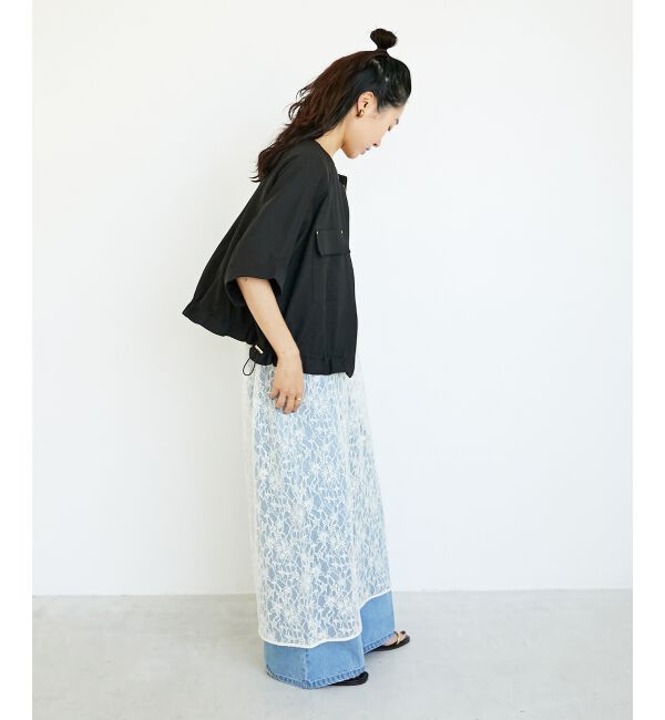  「《シワになりにくく速乾性》ドビークロスドロストブルゾン」|ブルゾン・スタジャン|