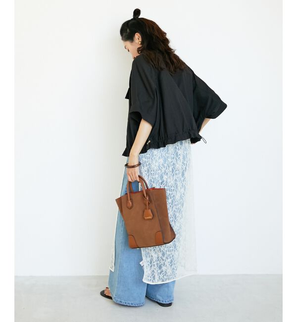  「《シワになりにくく速乾性》ドビークロスドロストブルゾン」|ブルゾン・スタジャン|