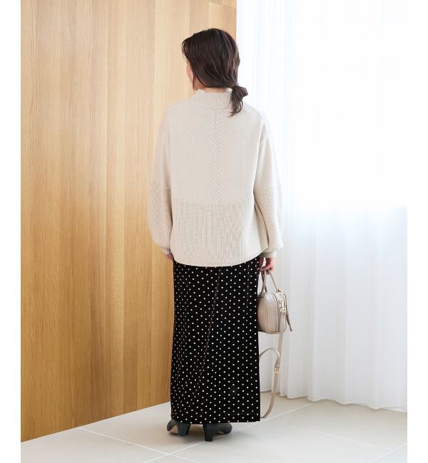  「グリッタードットベロアナロースカート」|スカート|