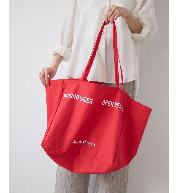  「《WEB限定アイテム》ロゴキャンバスBIGトート」|トートバッグ|