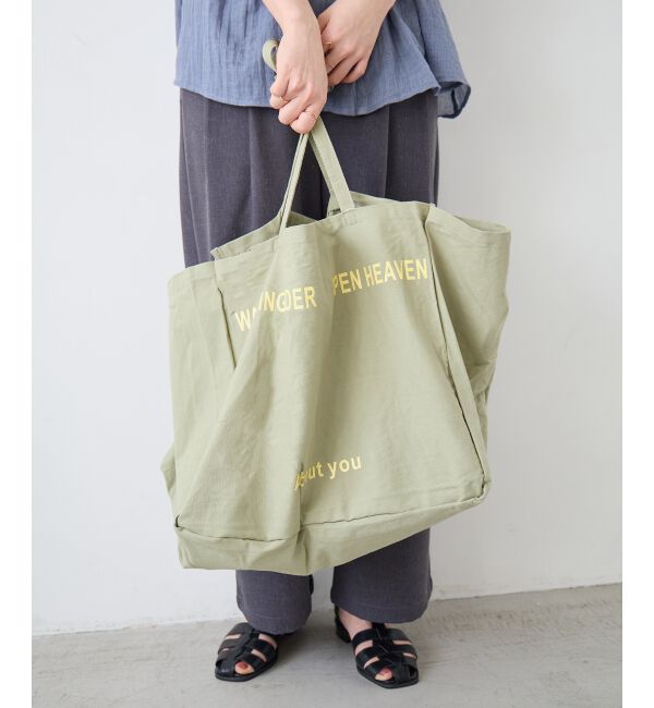  「《WEB限定アイテム》ロゴキャンバスBIGトート」|トートバッグ|