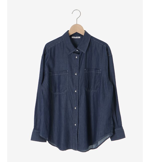  「シアーデニムシャツ」|シャツ・ブラウス|