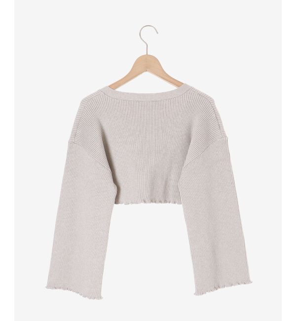 MAJESTICLEGON「プレートカーデsetニットワンピ」|ワンピース|