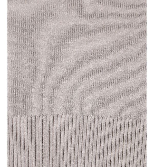 MAJESTICLEGON「プレートカーデsetニットワンピ」|ワンピース|