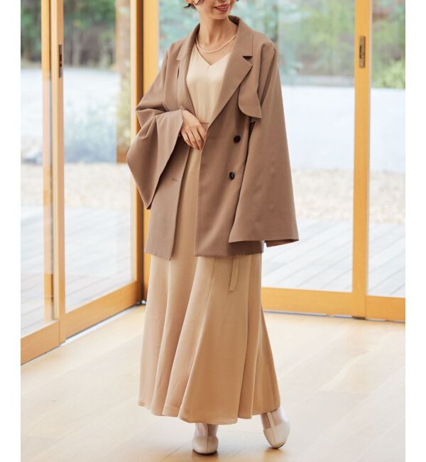 MAJESTICLEGON「スリットスリーブマーメイドワンピース」|ワンピース|