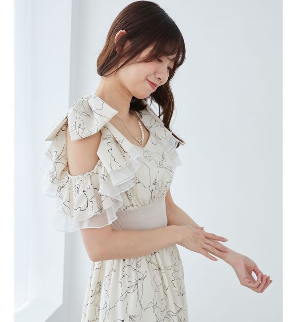 「&infin;フリルリボンコルセットワンピース」|ワンピース|