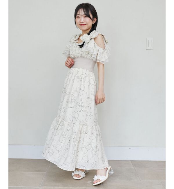  「&infin;フリルリボンコルセットワンピース」|ワンピース|