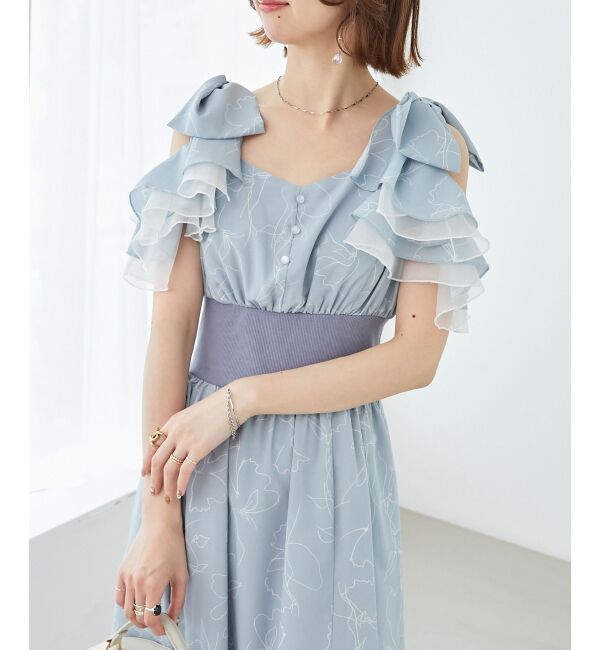  「&infin;フリルリボンコルセットワンピース」|ワンピース|