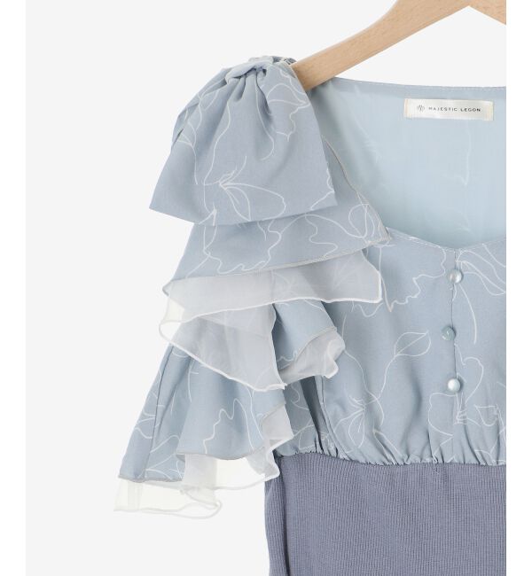  「&infin;フリルリボンコルセットワンピース」|ワンピース|