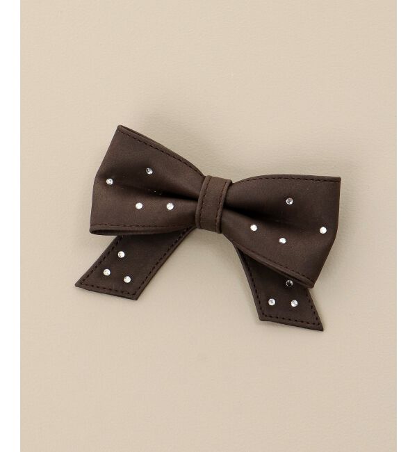  「ビジュー付きリボンクリップ」|その他|