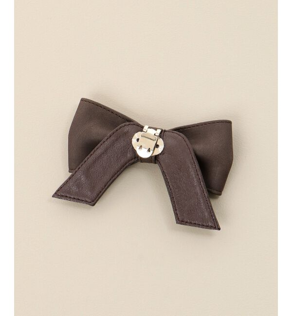  「ビジュー付きリボンクリップ」|その他|