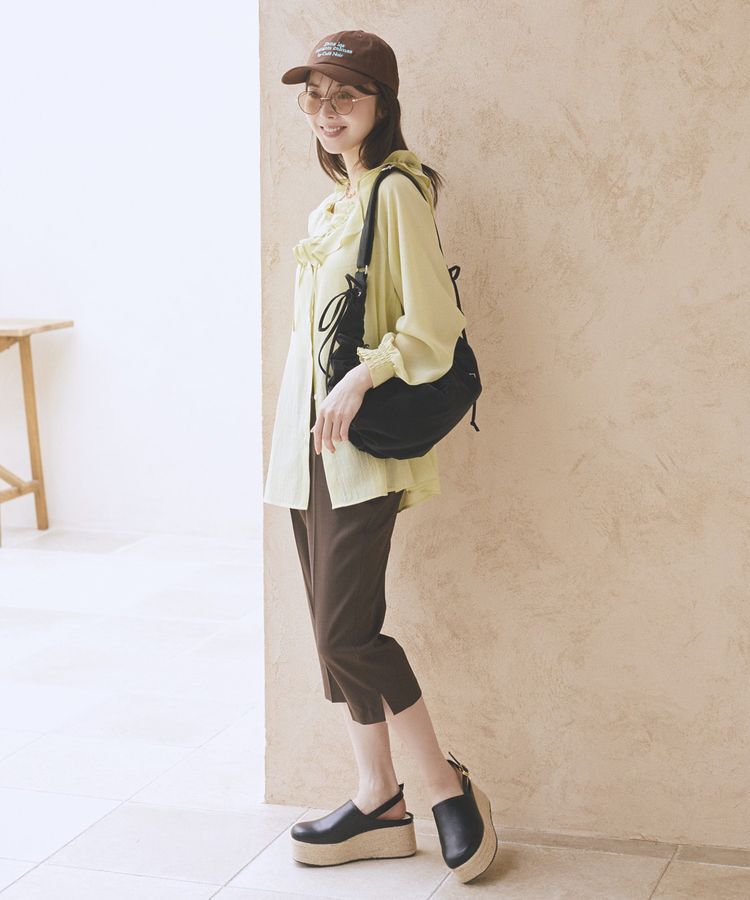 earth music&ecology「ドロストリボンショルダーバッグ」|ショルダー・メッセンジャー|