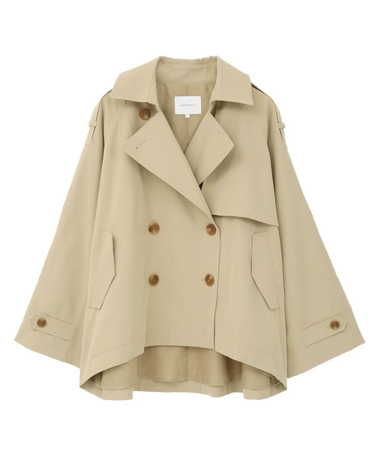 AMERICAN HOLIC「ショートトレンチコート」|トレンチコート|