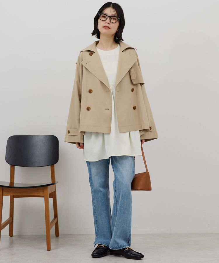 AMERICAN HOLIC「ショートトレンチコート」|トレンチコート|