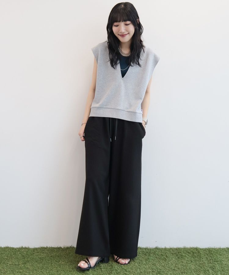 AMERICAN HOLIC「【RUSSELL】裏毛Vネックベスト」|ベスト・ジレ|