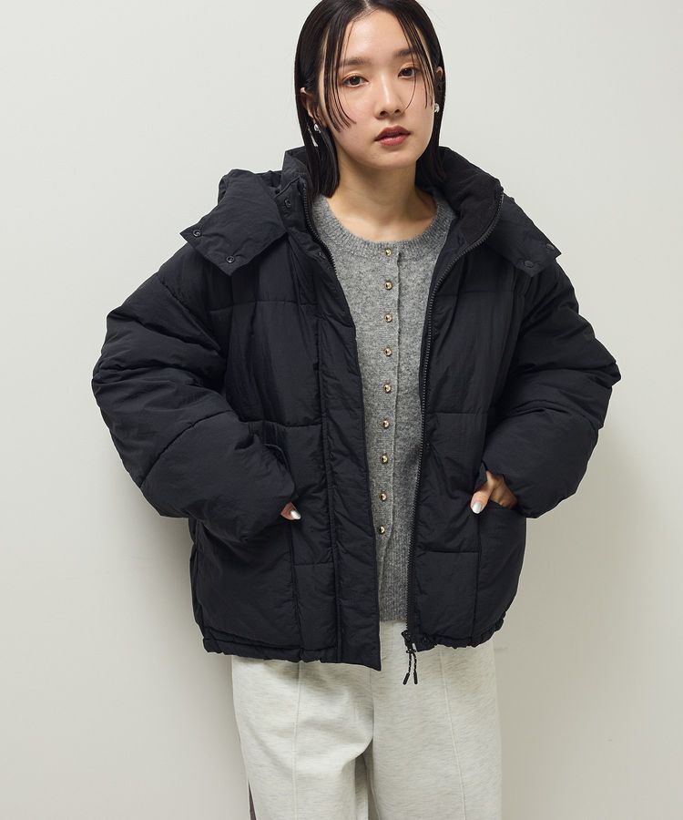 Green Parks「ライトファイバーフーディブルゾン」|ブルゾン・スタジャン|