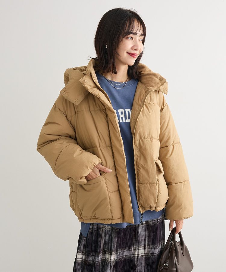 Green Parks「ライトファイバーフーディブルゾン」|ブルゾン・スタジャン|