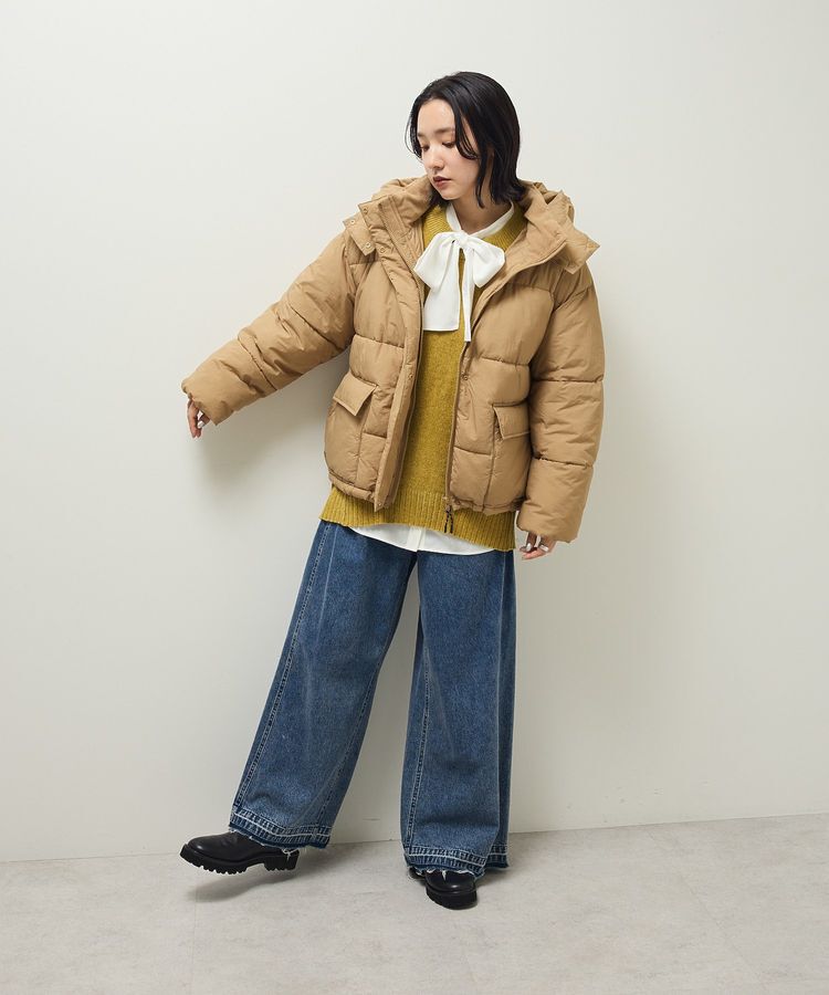 Green Parks「ライトファイバーフーディブルゾン」|ブルゾン・スタジャン|