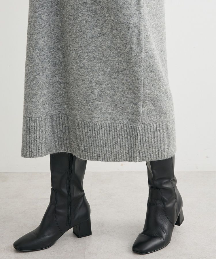 Green Parks「金釦ポロシャツニットワンピース」|ワンピース|