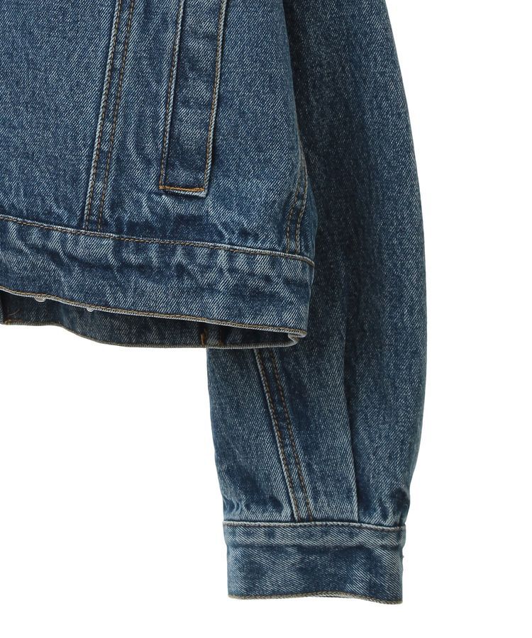 Editt by YECCA VECCA「フリンジデニムジャケット」|テーラードジャケット|