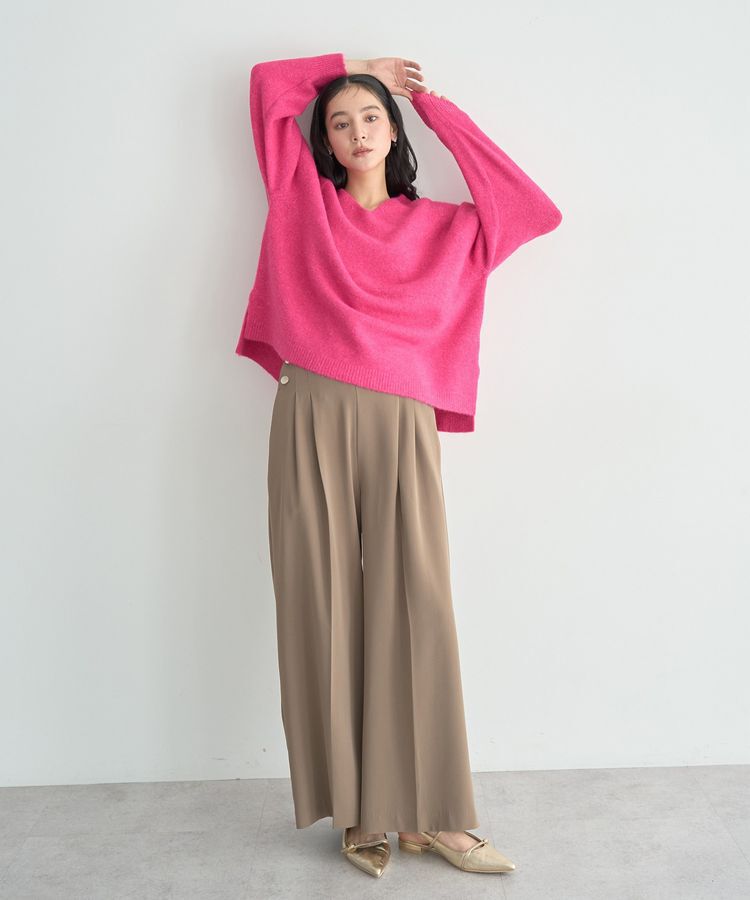 YECCA VECCA「金釦ワイドパンツ」|その他|