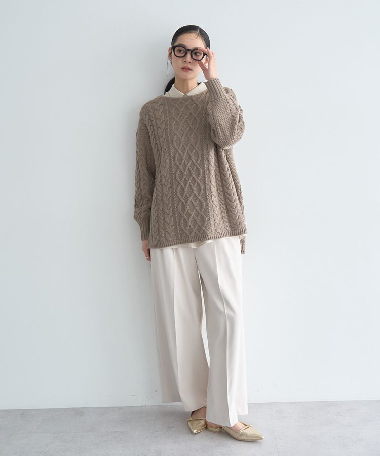 YECCA VECCA「金釦ワイドパンツ」|その他|