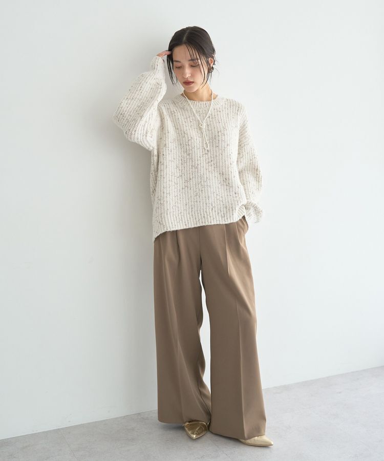 YECCA VECCA「金釦ワイドパンツ」|その他|