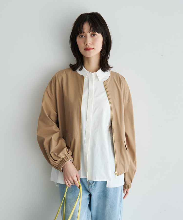 YECCA VECCA「【撥水】バルーンブルゾン」|ブルゾン・スタジャン|