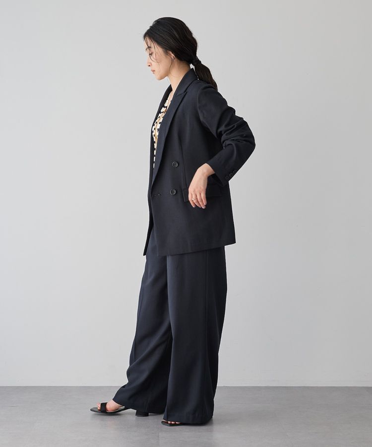 YECCA VECCA「タックワイドパンツ」|その他|