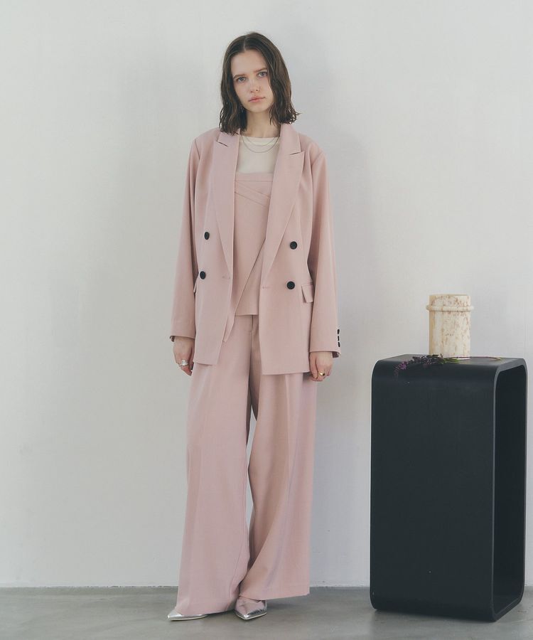 YECCA VECCA「タックワイドパンツ」|その他|