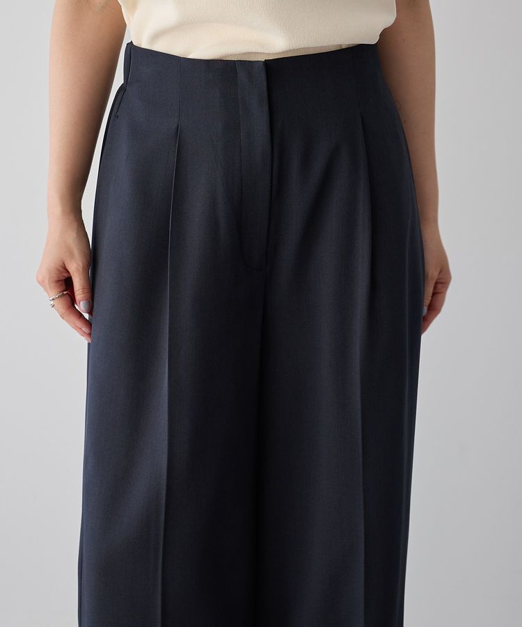 YECCA VECCA「タックワイドパンツ」|その他|