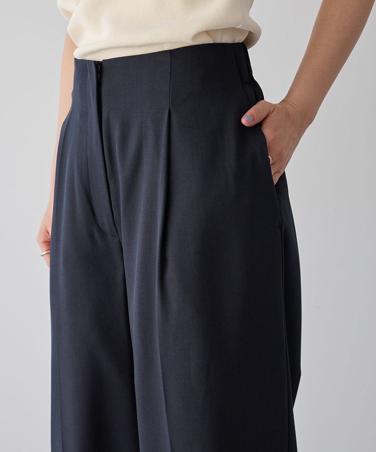 YECCA VECCA「タックワイドパンツ」|その他|