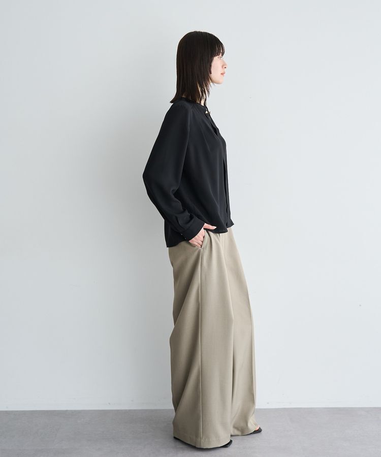 YECCA VECCA「タックワイドパンツ」|その他|