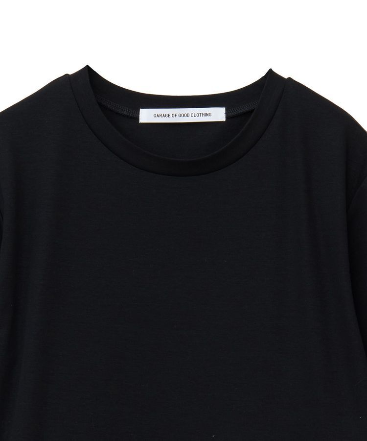 GARAGE OF GOOD CLOTHING「異素材切り替えコクーンワンピース」|ワンピース|