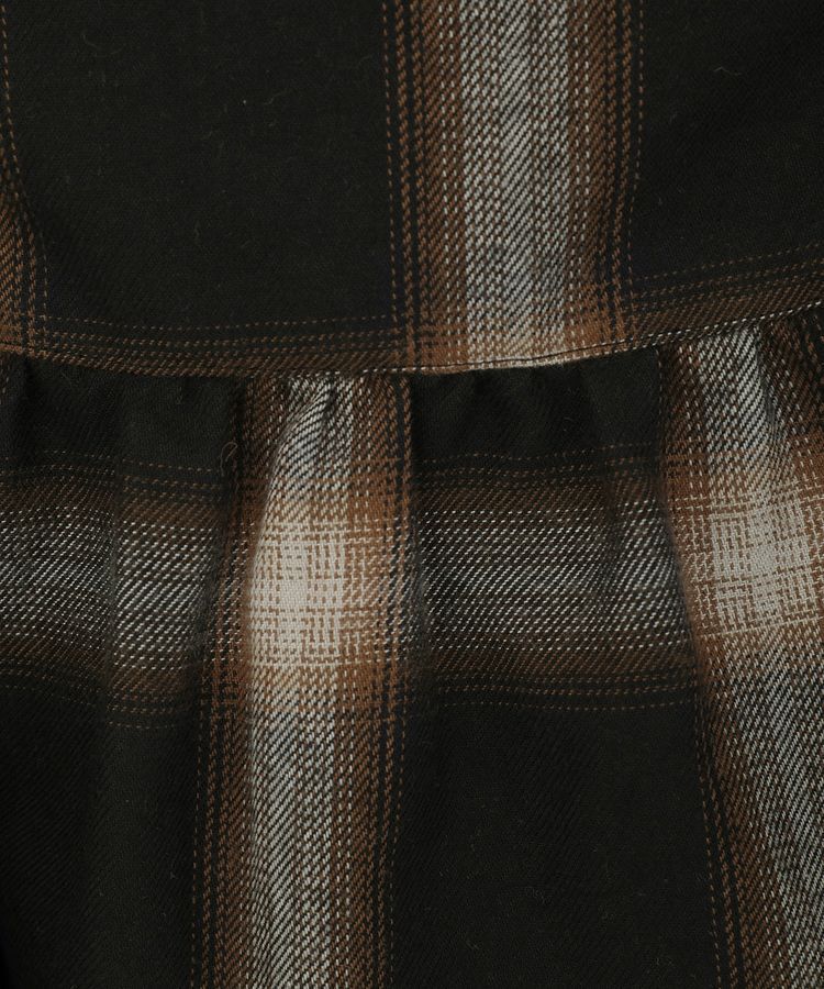 GARAGE OF GOOD CLOTHING「【日本製】オンブレチェックVネックキャミソール」|ベスト・ジレ|