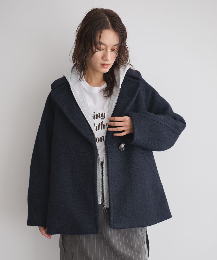 GARAGE OF GOOD CLOTHING「ライトウエーブニットＰコート」|その他|