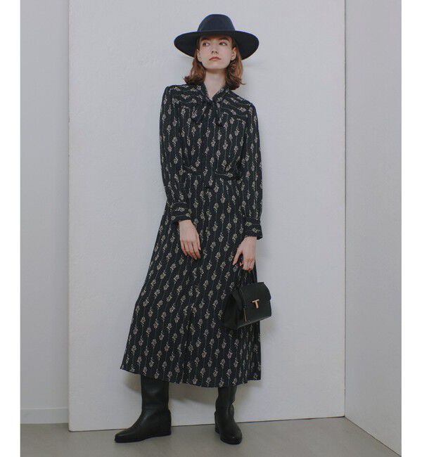 allureville「プチフルールプリントワンピース」|ワンピース|