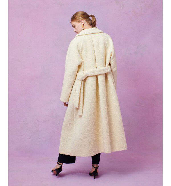 LOULOU WILLOUGHBY「【LOULOU WILLOUGHBY】ループインレーロングコート」|ダッフルコート|