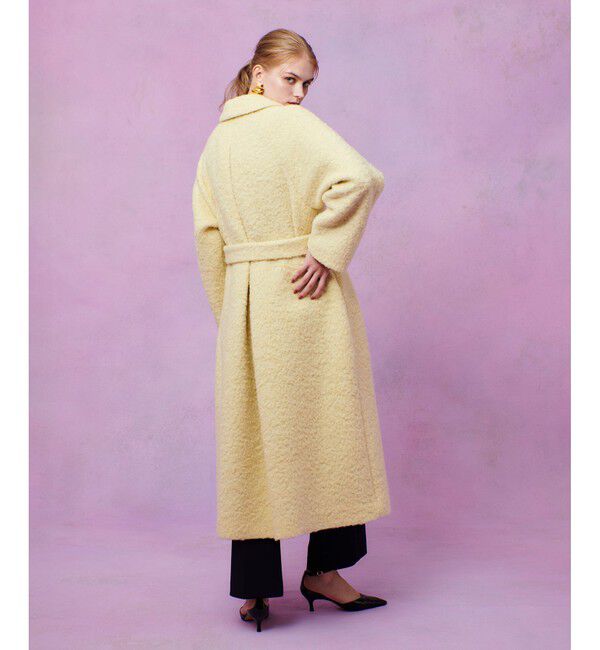 LOULOU WILLOUGHBY「【LOULOU WILLOUGHBY】ループインレーロングコート」|ダッフルコート|