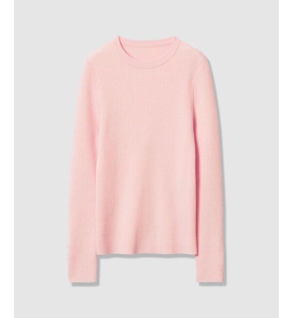 LOULOU WILLOUGHBY「【LOULOU WILLOUGHBY】フリルスリットプルオーバー」|ニット・セーター|