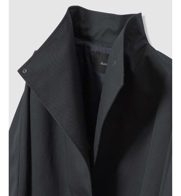 allureville「スタンドカラーコクーンコート」|ダッフルコート|