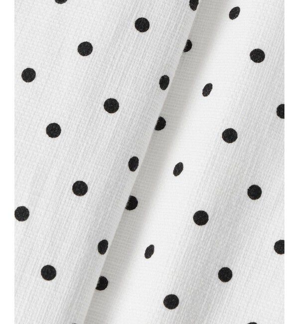 LOULOU WILLOUGHBY「【LOULOU WILLOUGHBY】リネン混ドットワイドパンツ」|チノ|