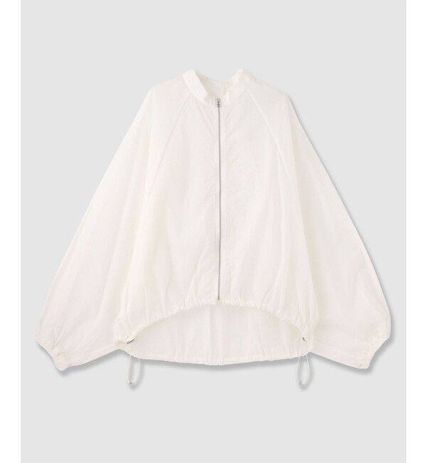 allureville「トランスペアレントコクーンブルゾン」|ブルゾン・スタジャン|