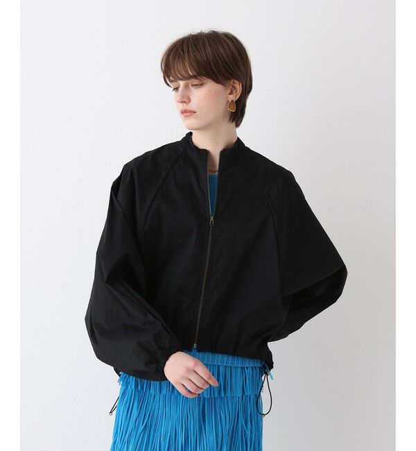 allureville「トランスペアレントコクーンブルゾン」|ブルゾン・スタジャン|