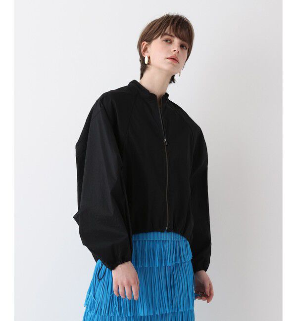 allureville「トランスペアレントコクーンブルゾン」|ブルゾン・スタジャン|