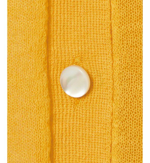 allureville「シアーラミスキッパーカーディガン」|ニット・セーター|