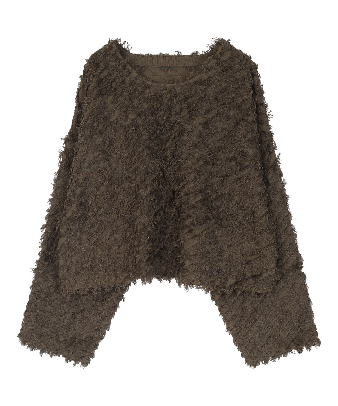 ur's「フリンジクロップドニット」|ニット・セーター|