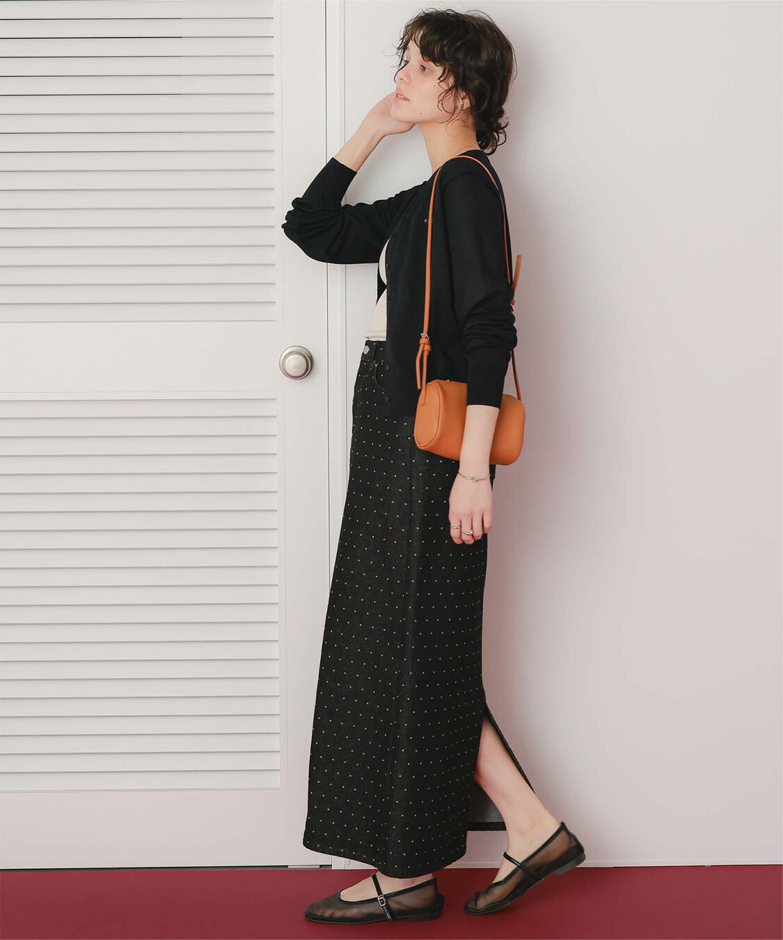 titivate「UVケアコンパクトニットカーディガン」|ニット・セーター|