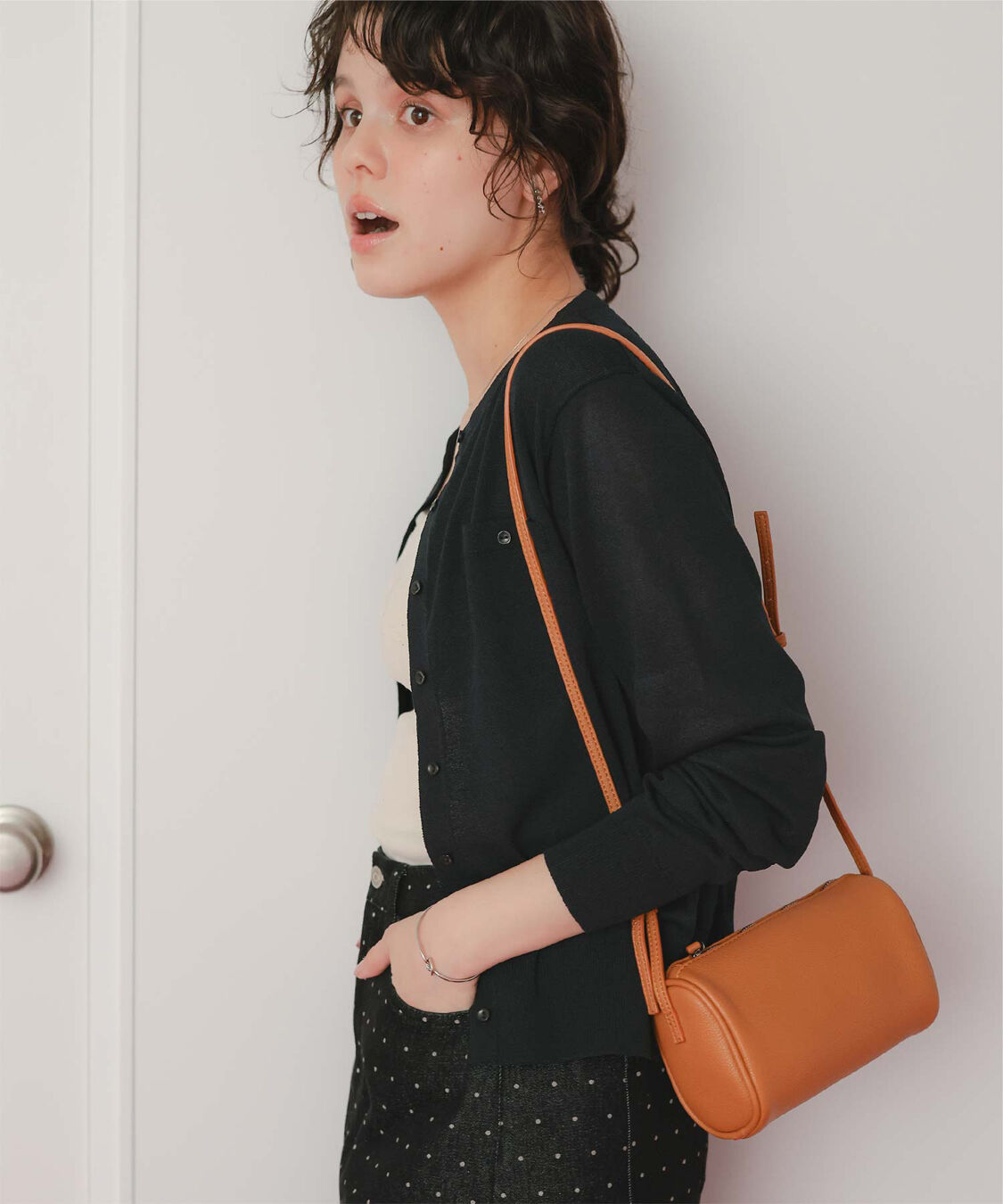 titivate「UVケアコンパクトニットカーディガン」|ニット・セーター|