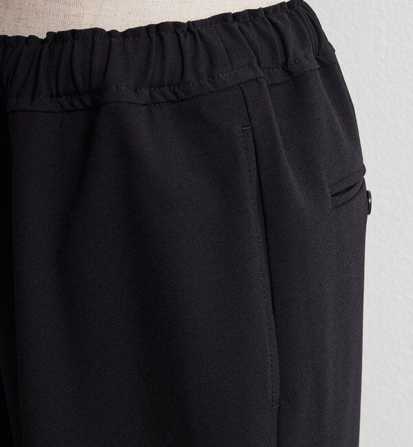  「【Du noir】ストレッチジョーゼットインスリットパンツ」|その他|